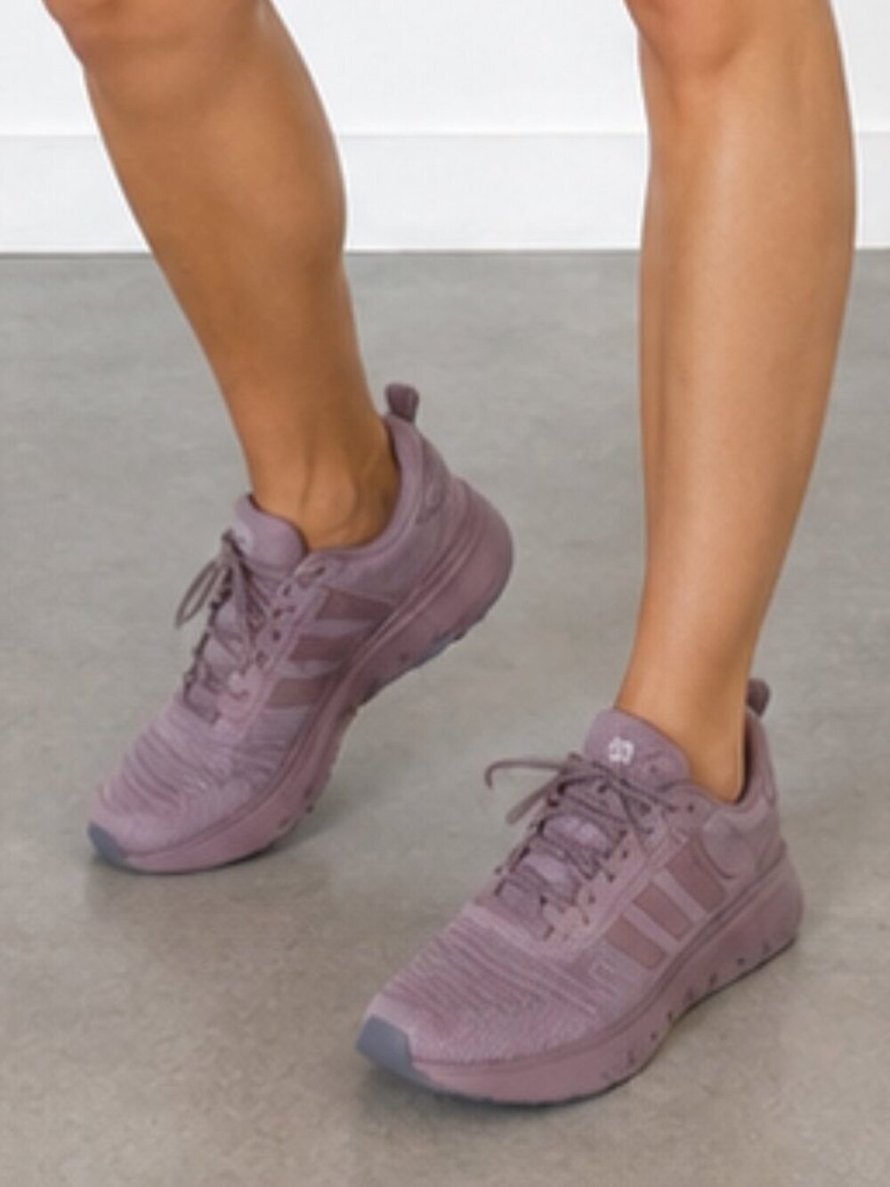 Adidas Swift Run 23 Women’s Size 11 Mauve Pink Knit Running Sneakers EU 44